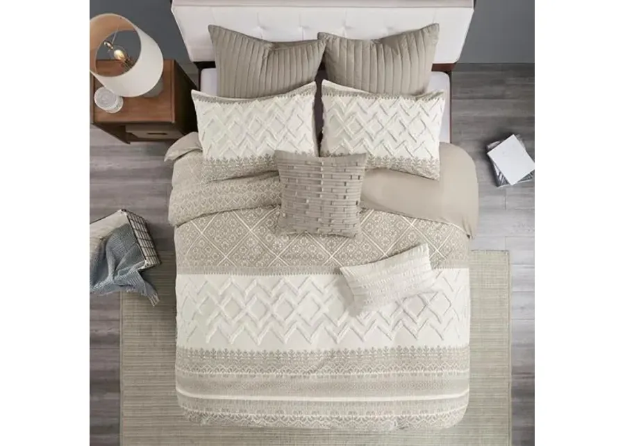 King Mila Cotton Comforter Set