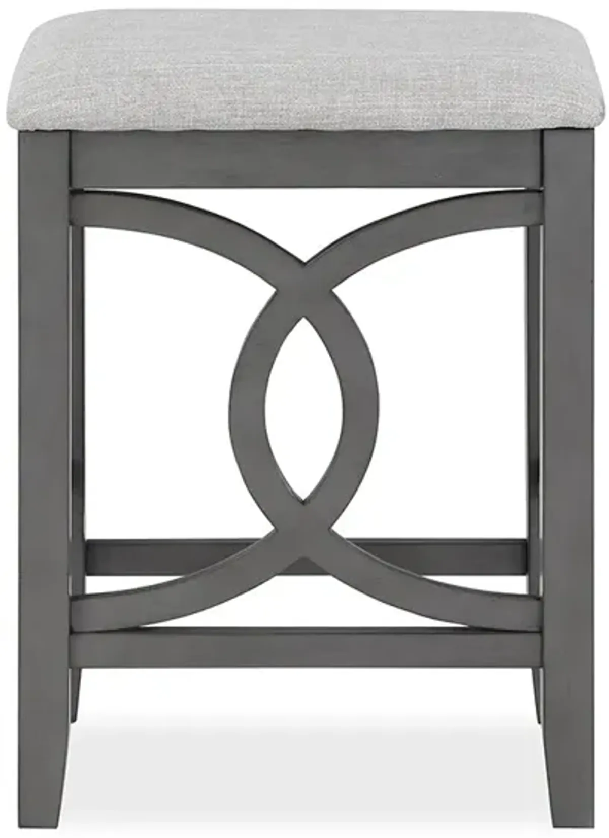 Bella Sofa Table with 2 Stools - Gray