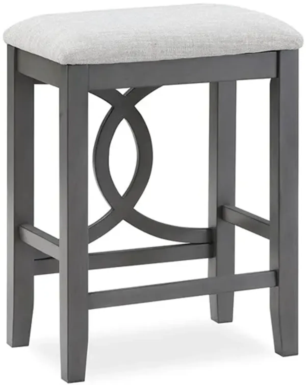 Bella Sofa Table with 2 Stools - Gray