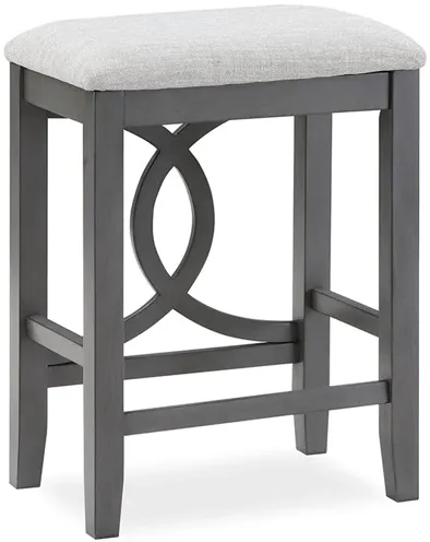 Bella Sofa Table with 2 Stools - Gray