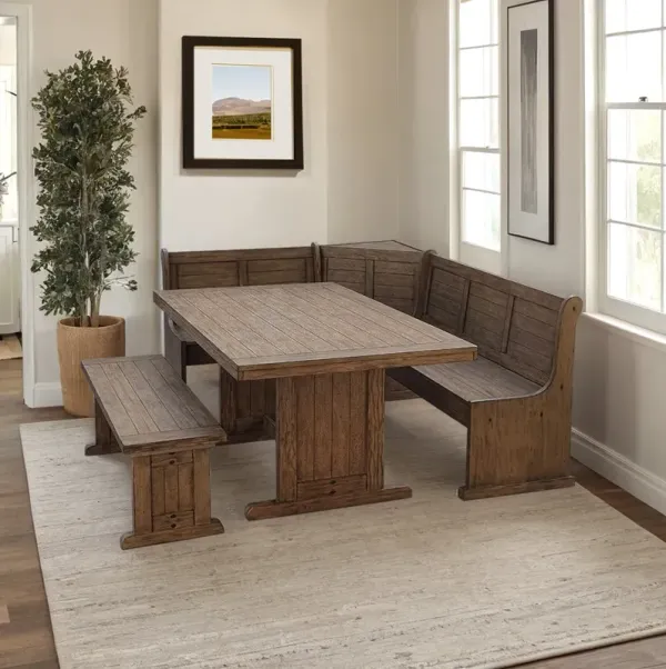 Doe Valley Nook Table with Benches