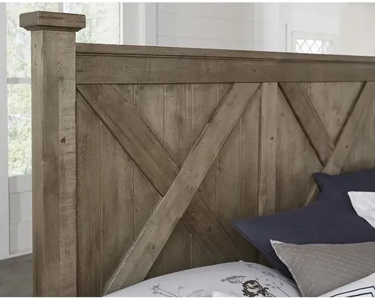 King Cool Rustic Bed