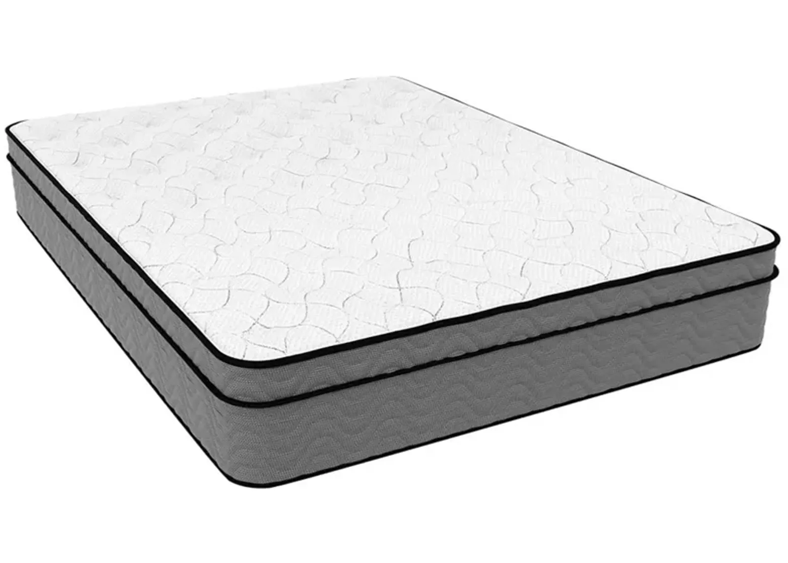 Twin Hidden Valley Plush Euro Top Mattress