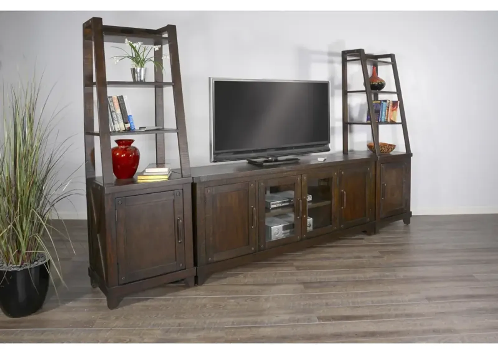 Vivian 74 inch Media Console with Piers