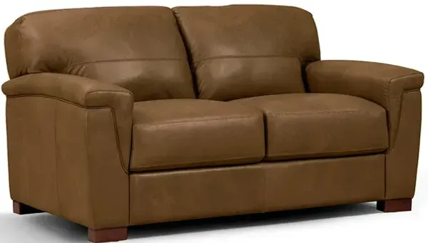 Olympia Leather Loveseat