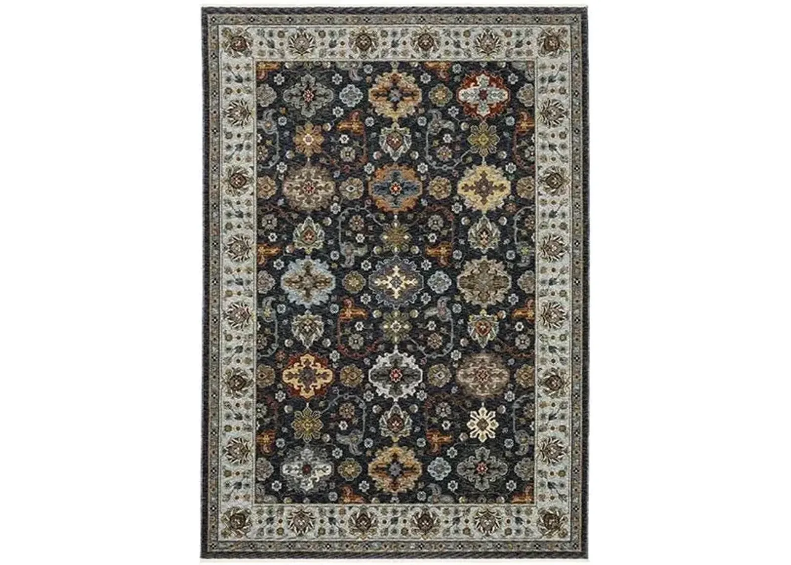 4 x 6 Aberdeen Floral Rug