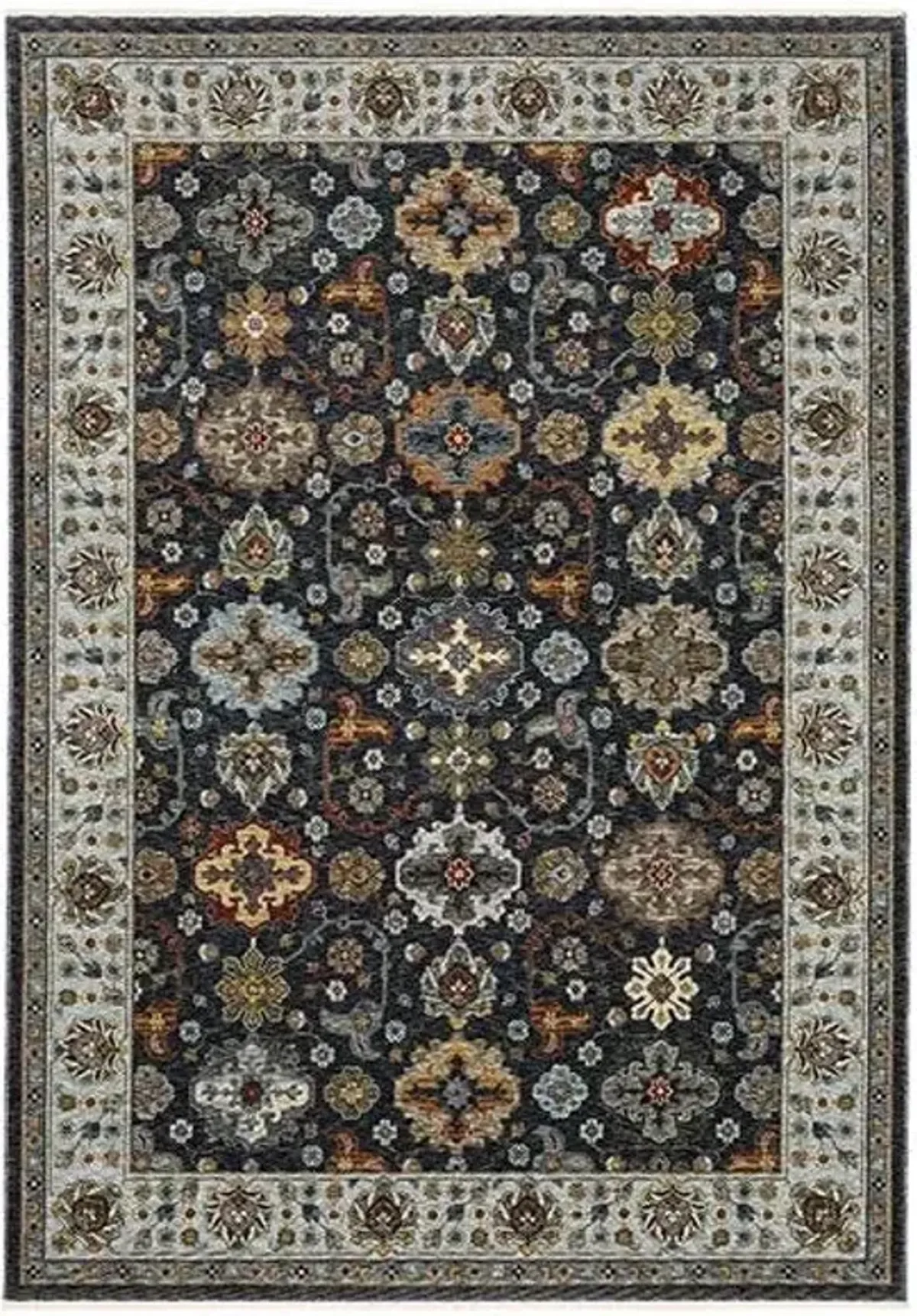 4 x 6 Aberdeen Floral Rug