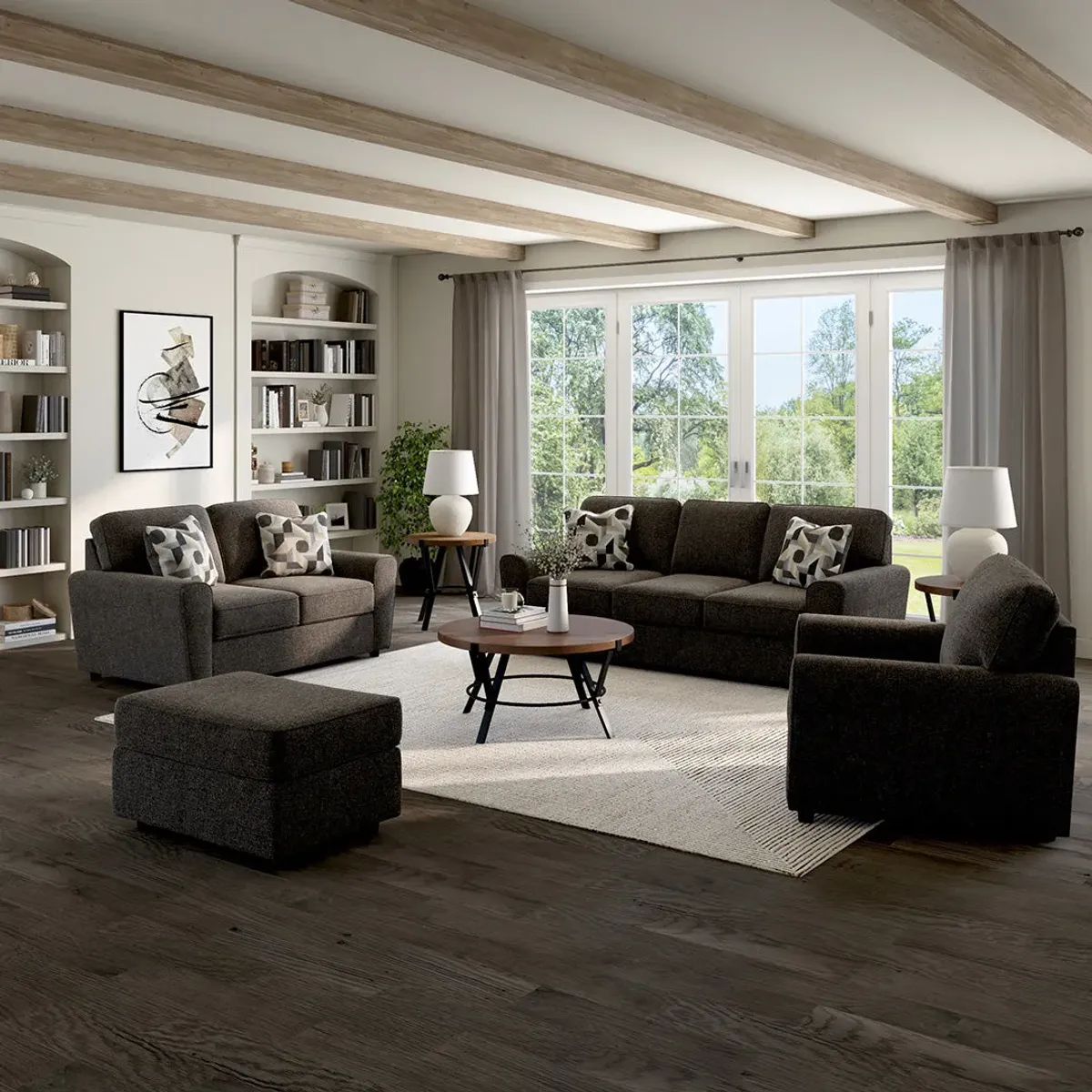 Cascilla Loveseat - Slate