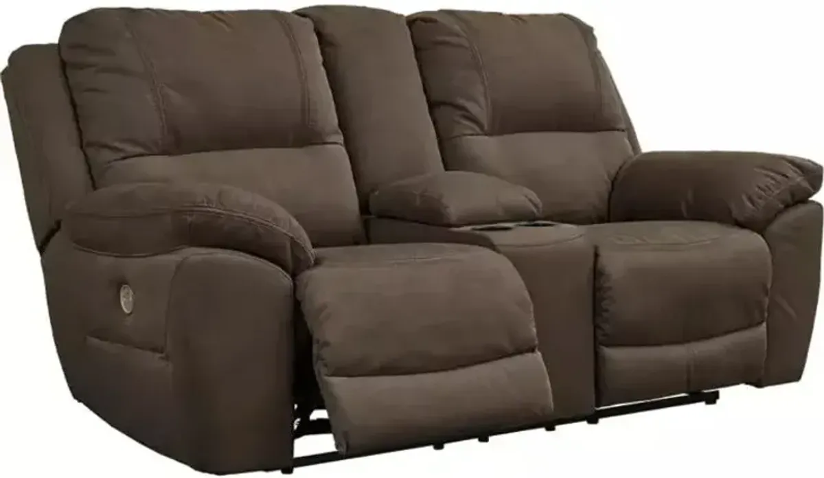 Next-Gen Gaucho Power Reclining Loveseat with Console