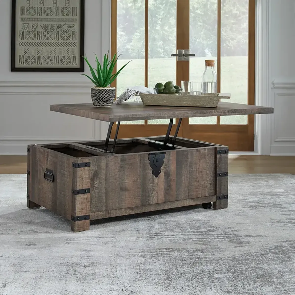 Hollum Lift-Top Coffee Table