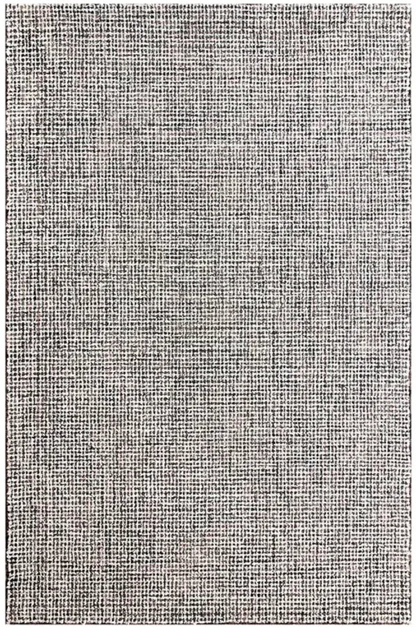 8 x 10 Criss Cross Gray Rug