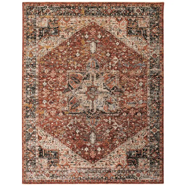 8 x 10 Caprio Rust Rug