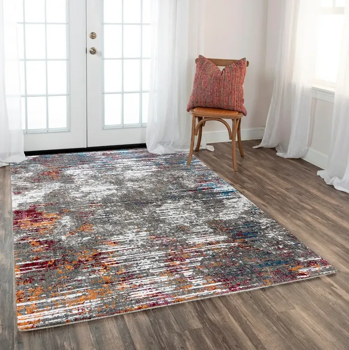 8x10 Signature Gray Rug