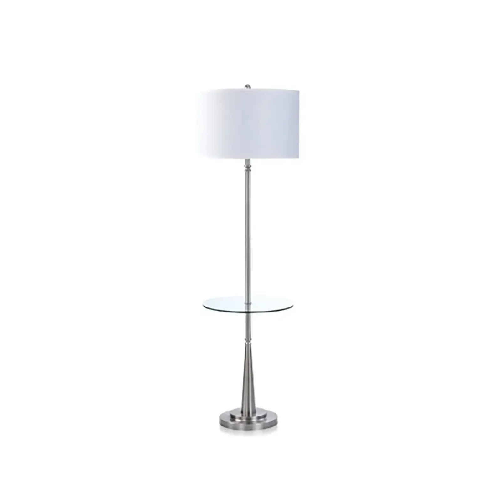 Brushed Steel Floor Lamp