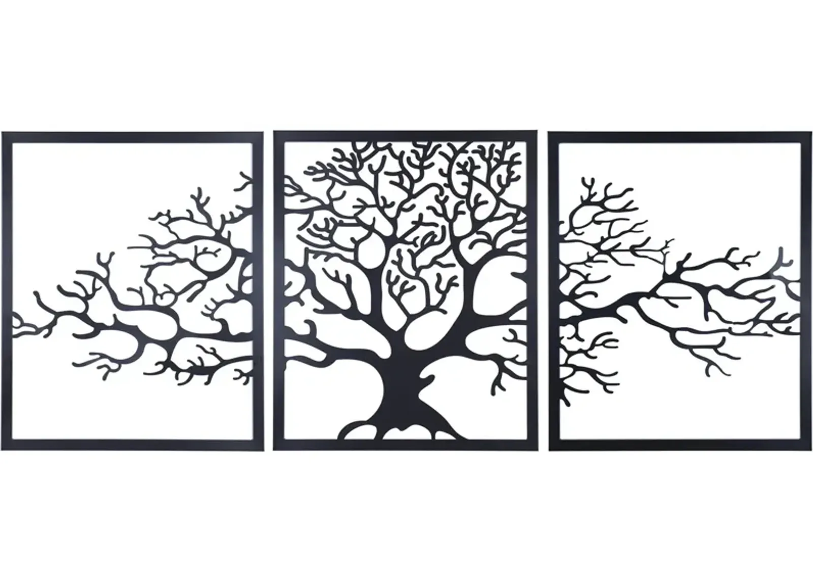 Metal Trees in Frame