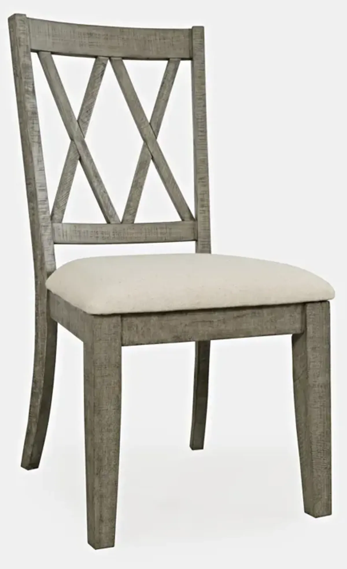 Telluride Driftwood X Back Dining Chair