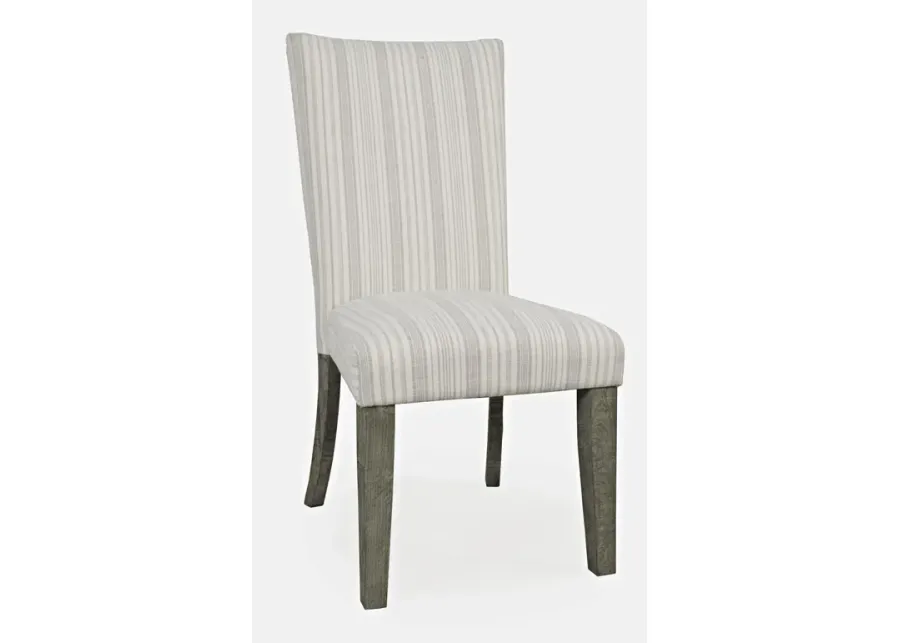 Telluride Driftwood Upholstered Dining Chair