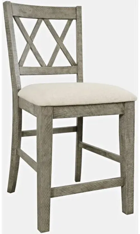 Telluride Driftwood Counter Stool