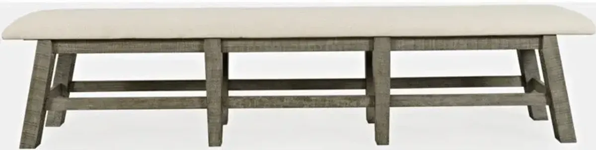 Telluride Driftwood Counter Bench