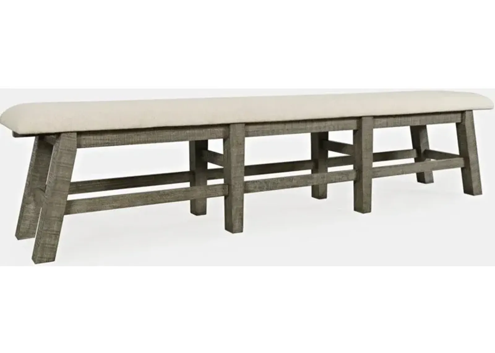 Telluride Driftwood Counter Bench