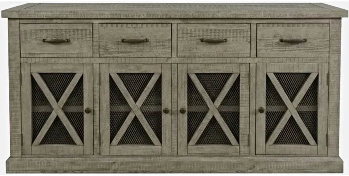 Telluride Driftwood Drawer Sideboard