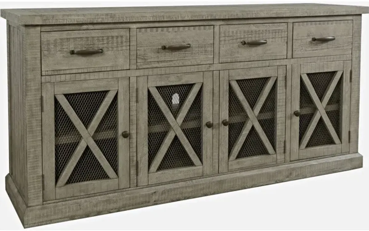 Telluride Driftwood Drawer Sideboard