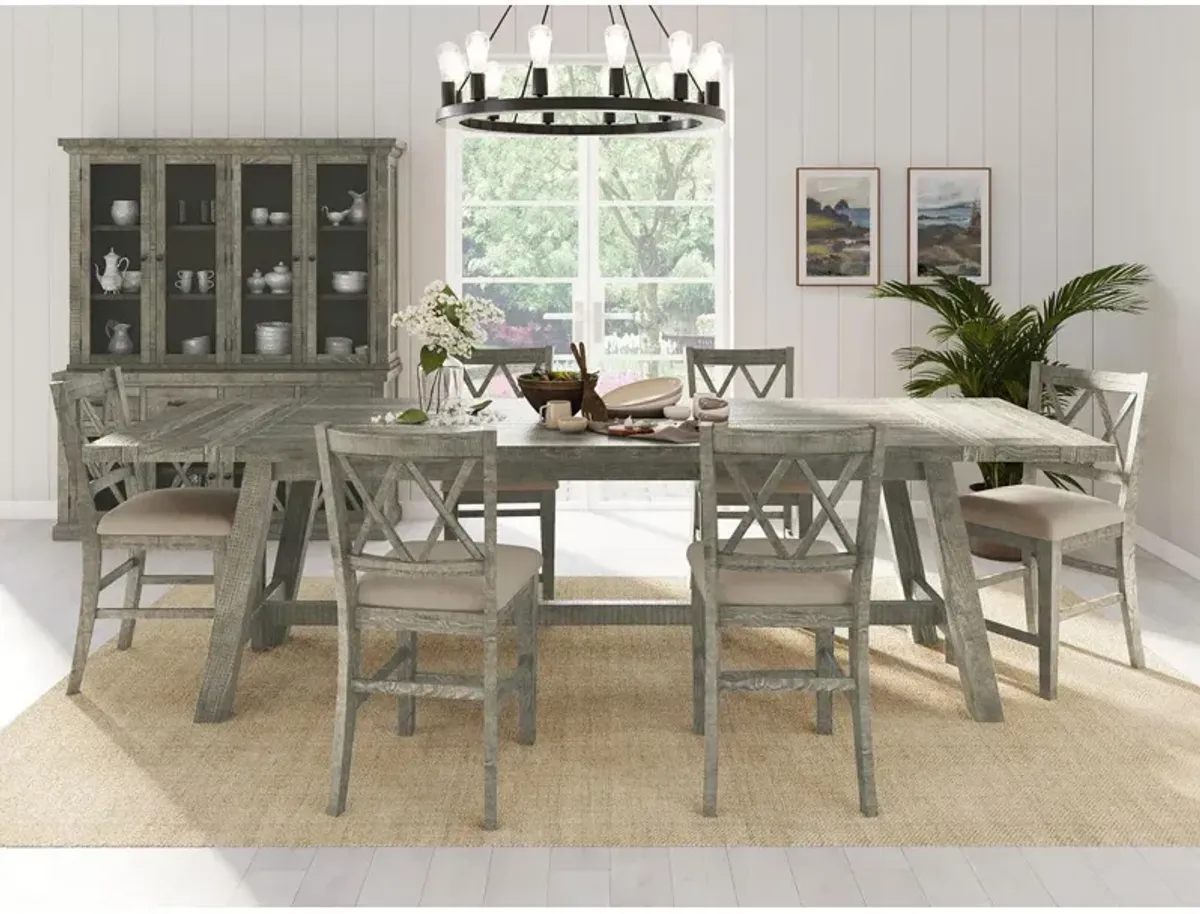 Telluride Driftwood Counter Table Set