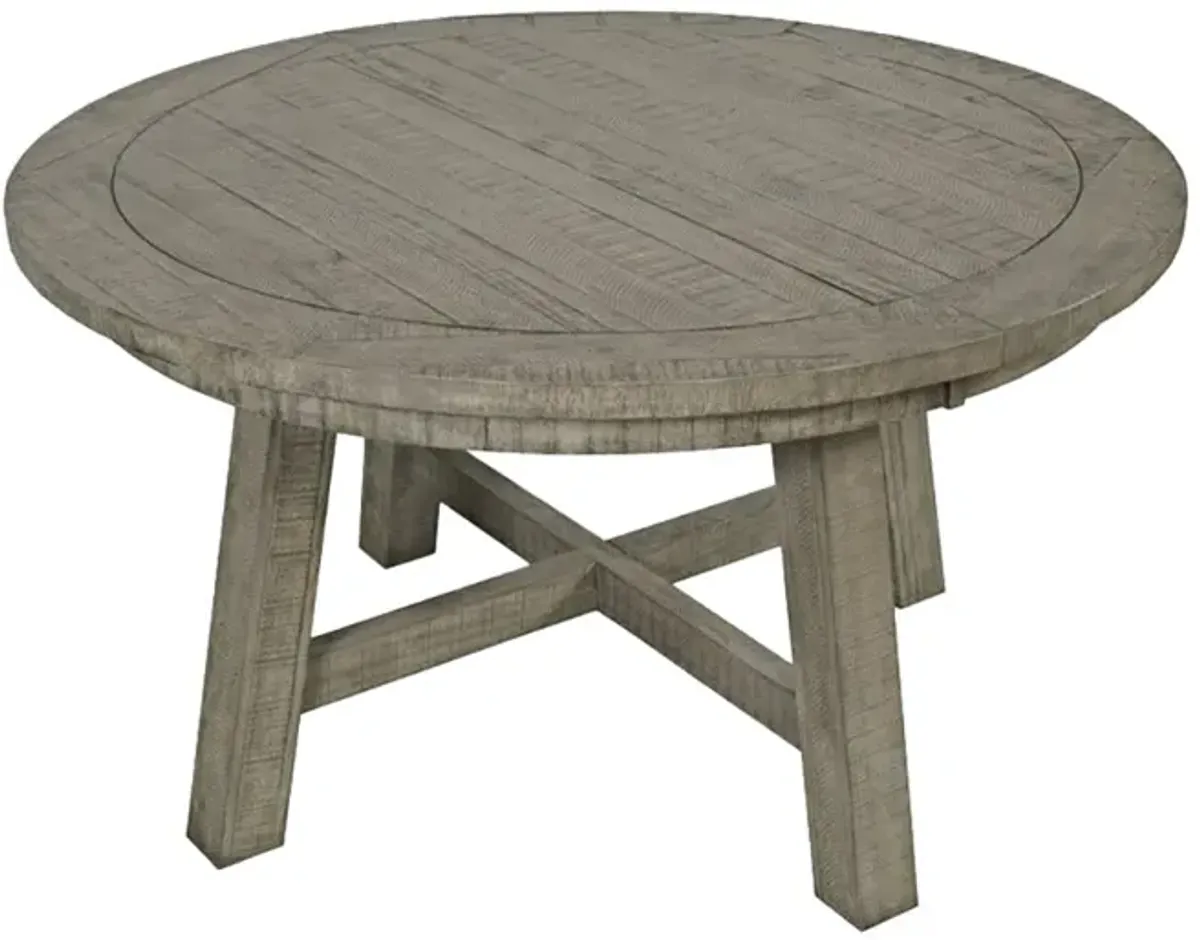 Telluride Driftwood Upholstered Dining Set (5pc)