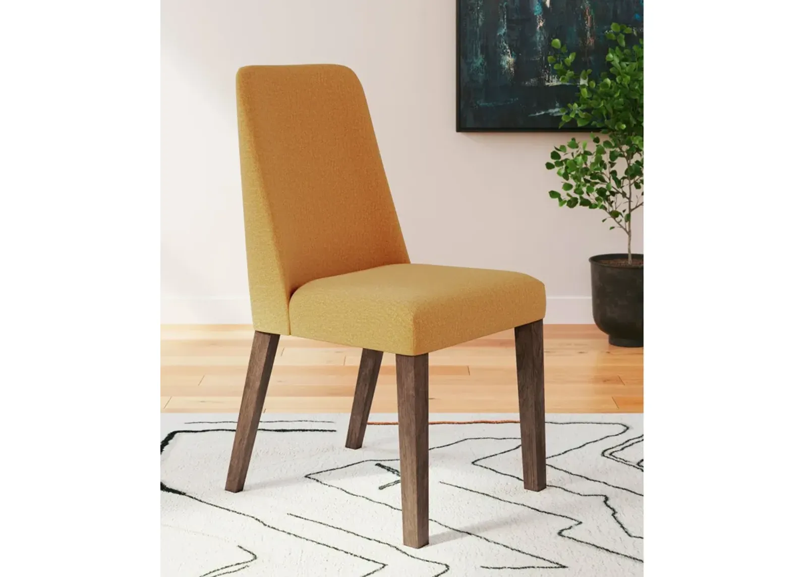 Lyncott Dining Chair - Mustard