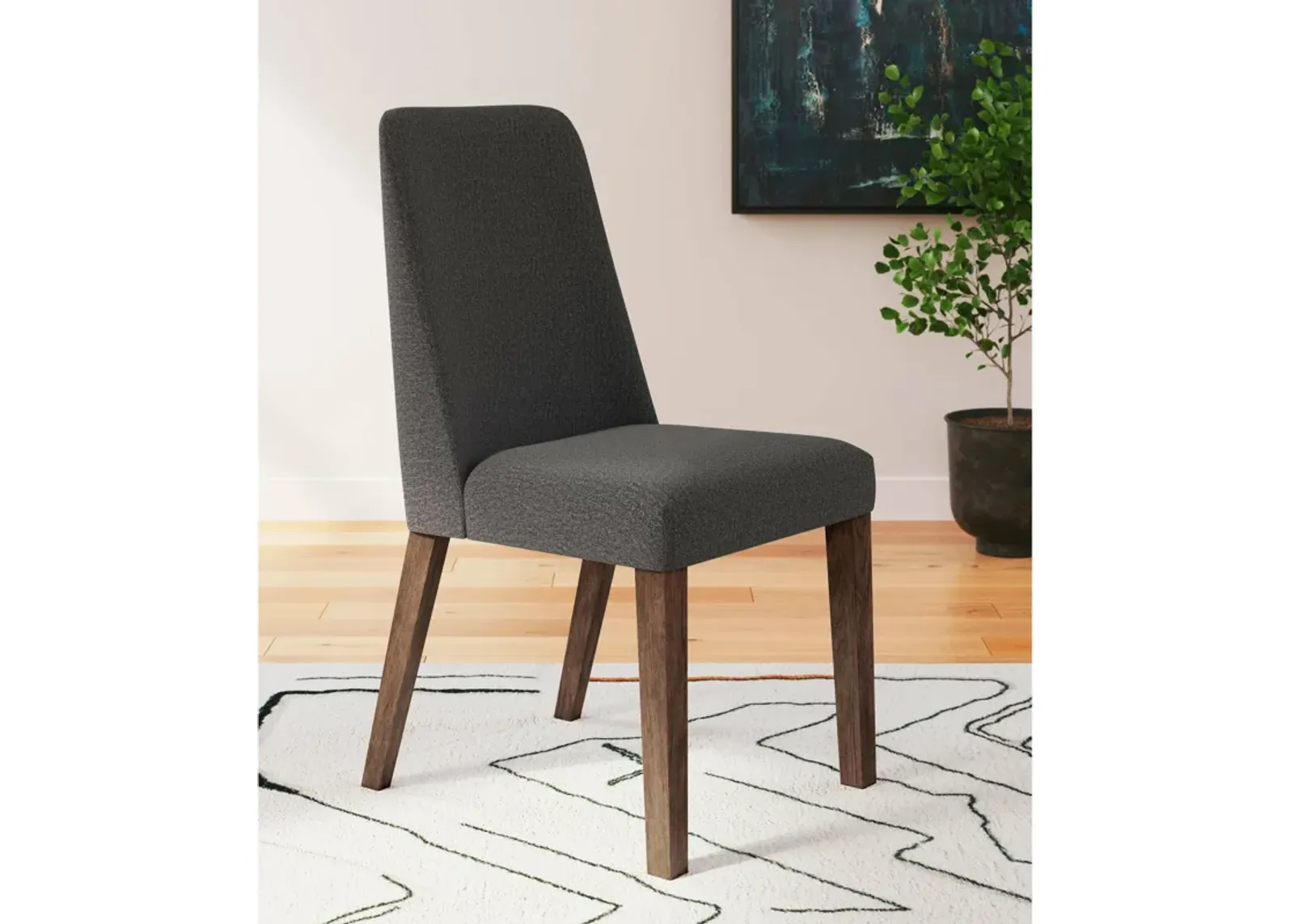 Lyncott Dining Chair - Charcoal