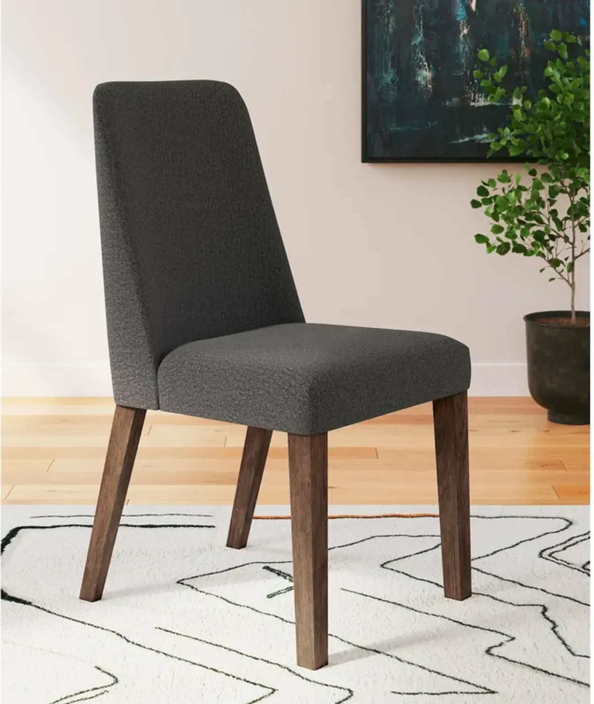 Lyncott Dining Chair - Charcoal