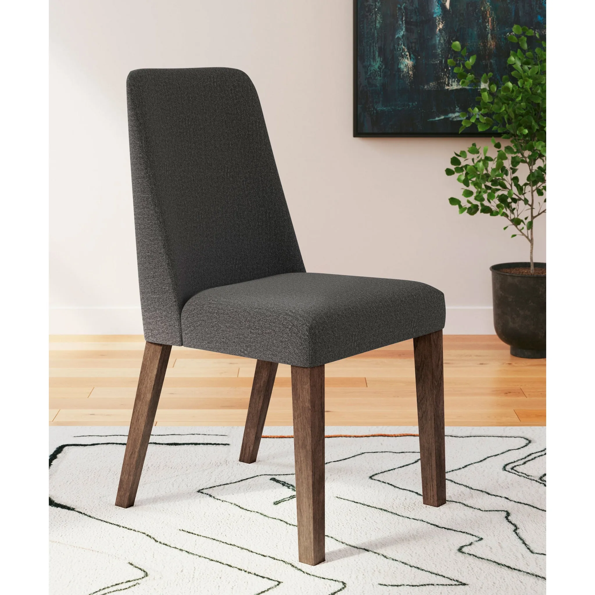 Lyncott Dining Chair - Charcoal