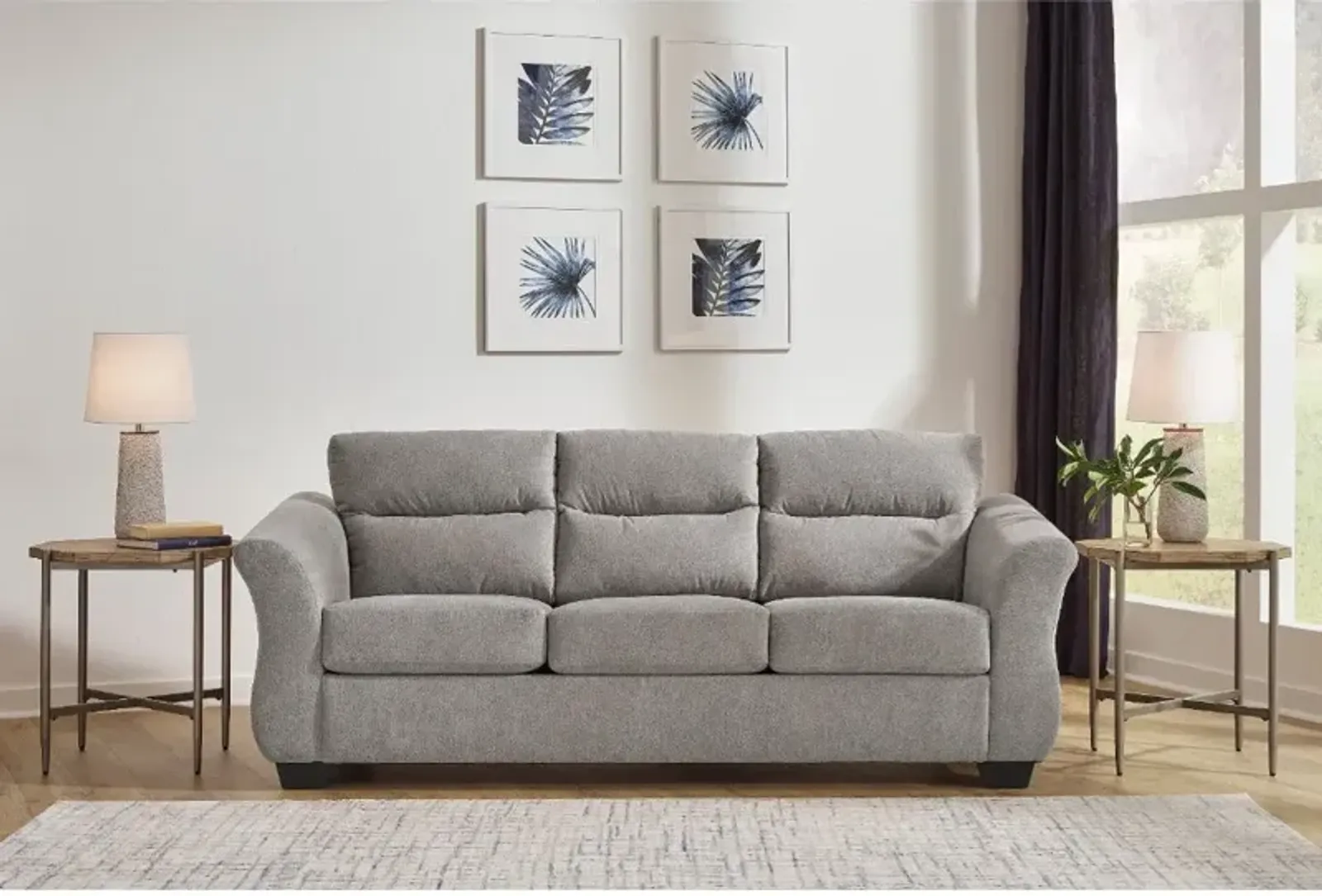 Slate Miravel Sleeper Sofa - Queen