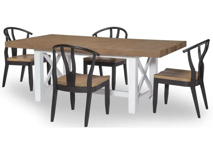 Dining Height with 4 Chairs Franklin Dining Set