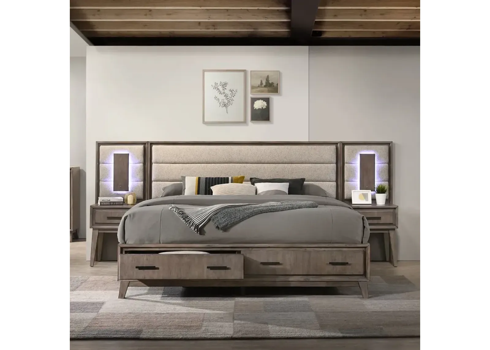 Queen Ventura Storage Bed