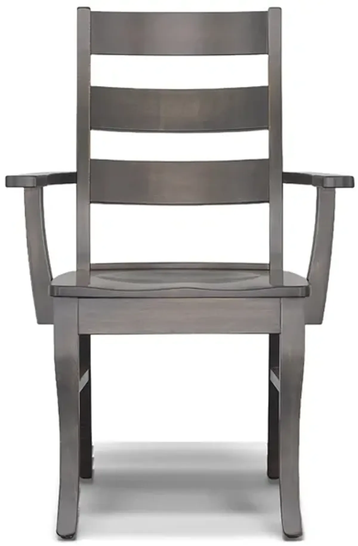 Arm Chair (Gray) Casual Comfort Dining Chair (Gray)