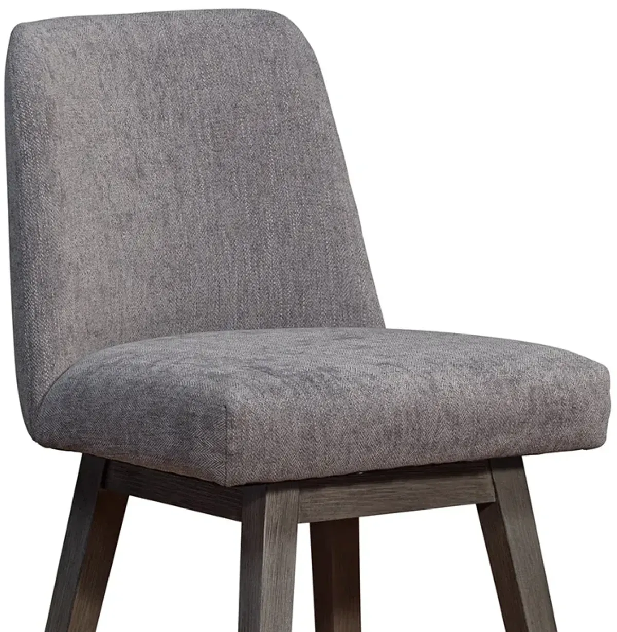 Counter Height Amelia Upholstered Swivel Stool - Mocha