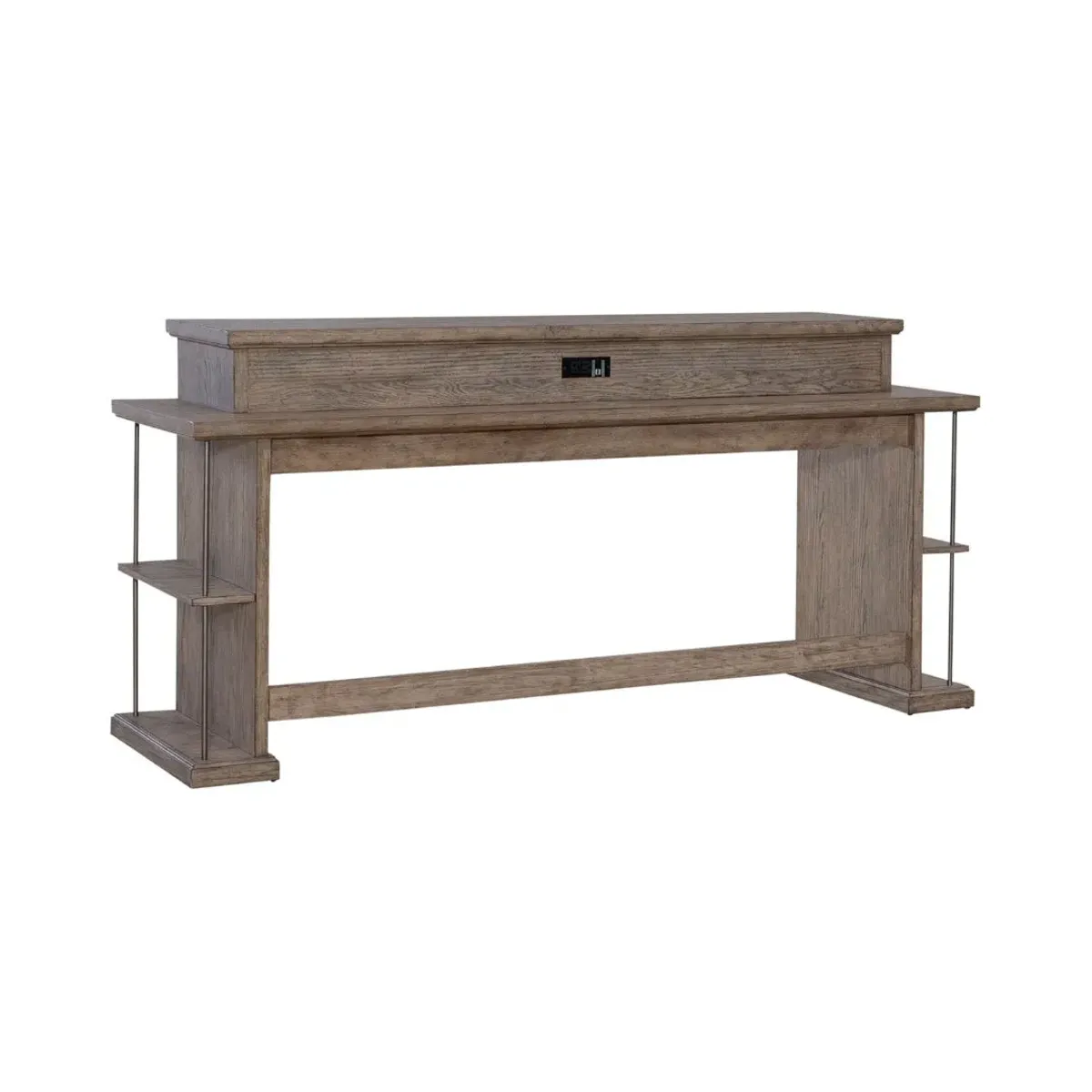 Console Bar Table with 3 Stools City Scape Console Bar Table