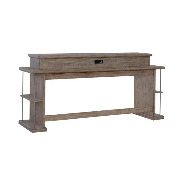 Console Bar Table with 3 Stools City Scape Console Bar Table