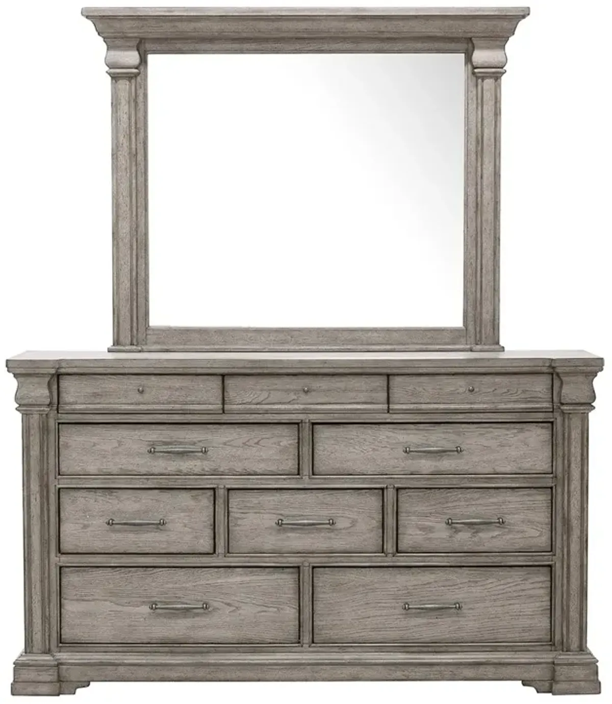 Madison Ridge Dresser and Mirror