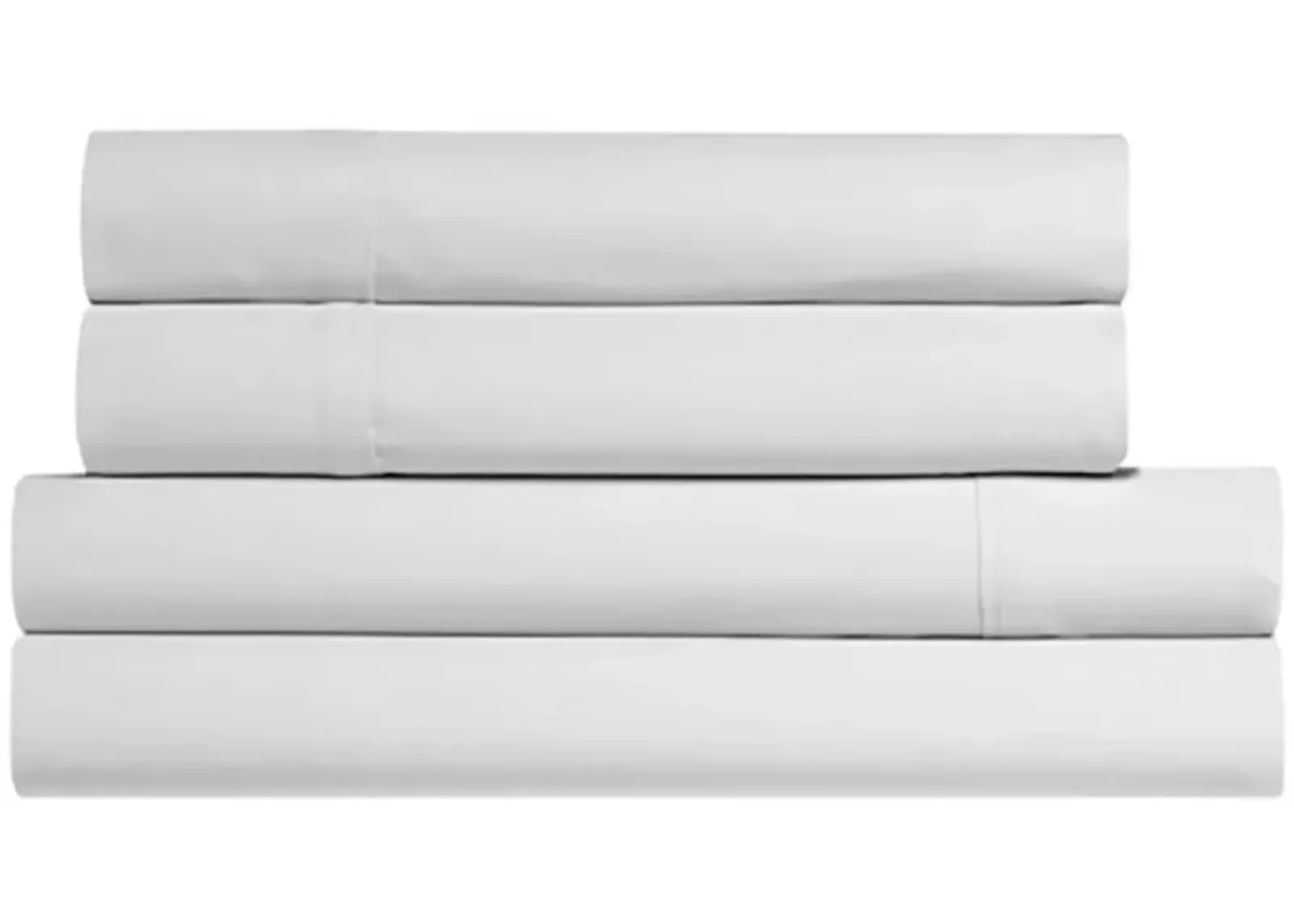 White / Twin XL Basic Sheet Set