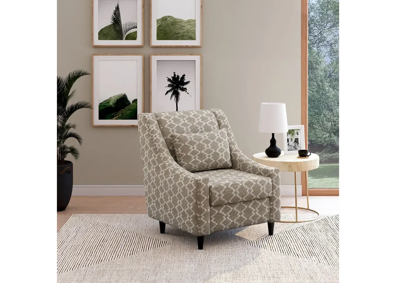 Rhodri Oat Accent Chair