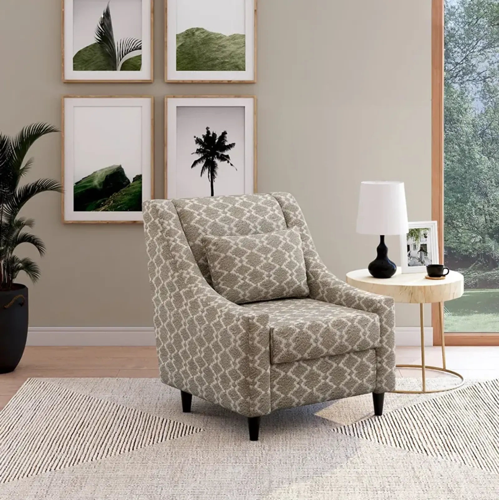 Rhodri Oat Accent Chair