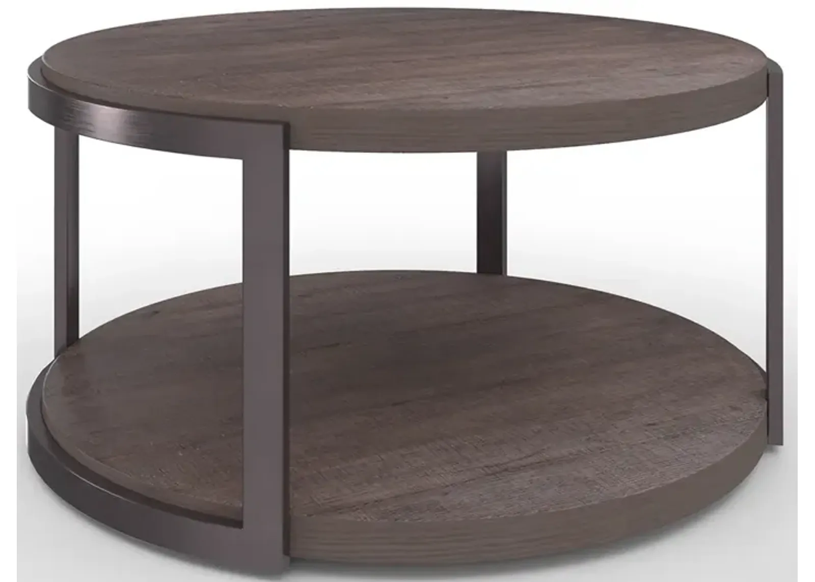 Modern View Round Cocktail Table