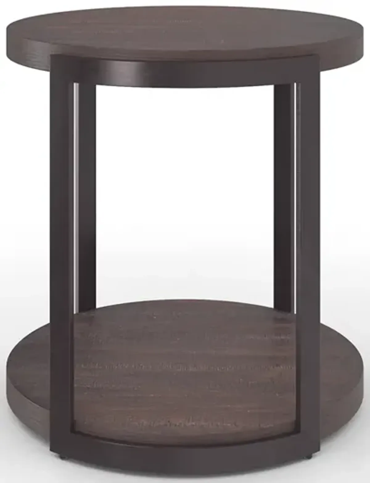 Modern View Round End Table