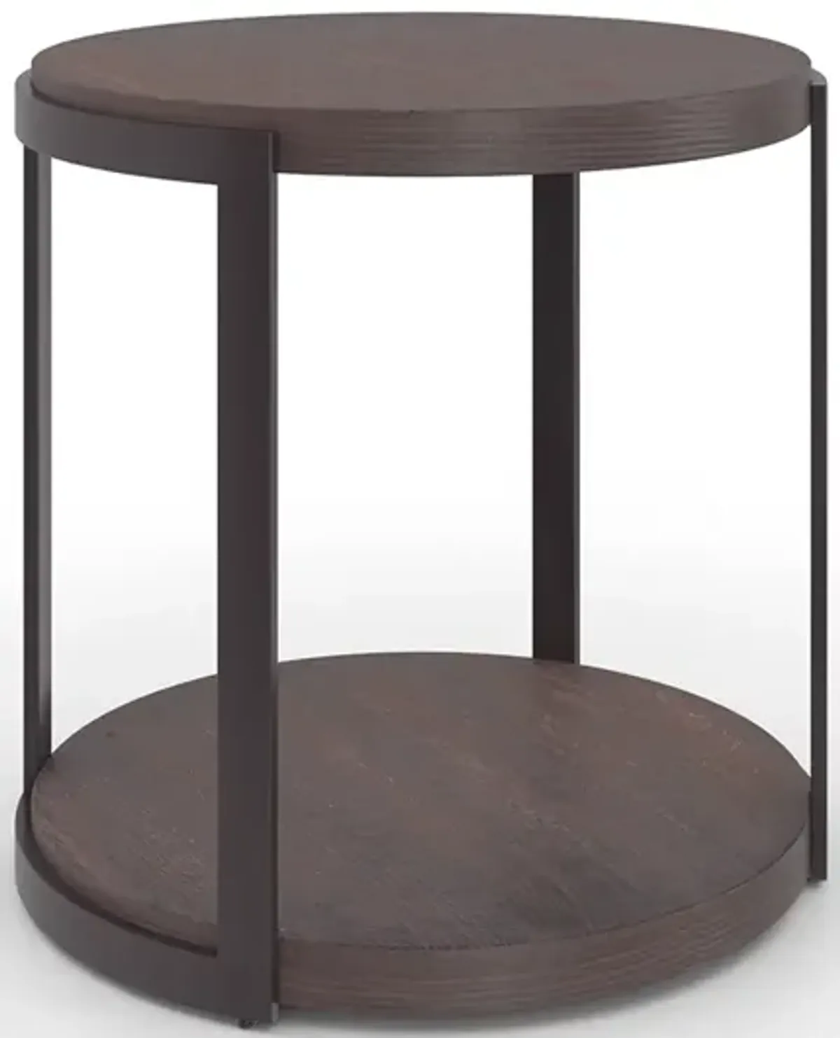 Modern View Round End Table