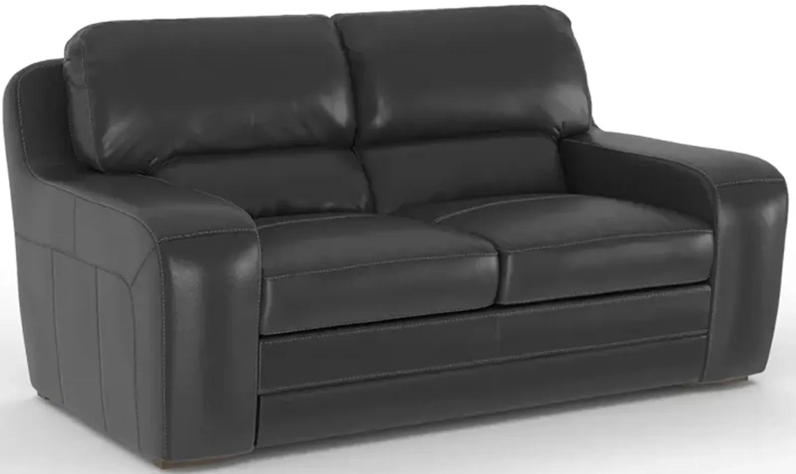 Boise Leather Loveseat