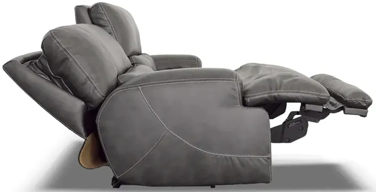 Dark Grey Grant Power Sofa