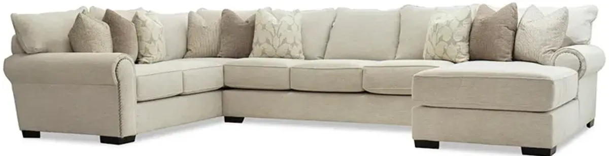 Right Chaise Sectional Ballister Sectional