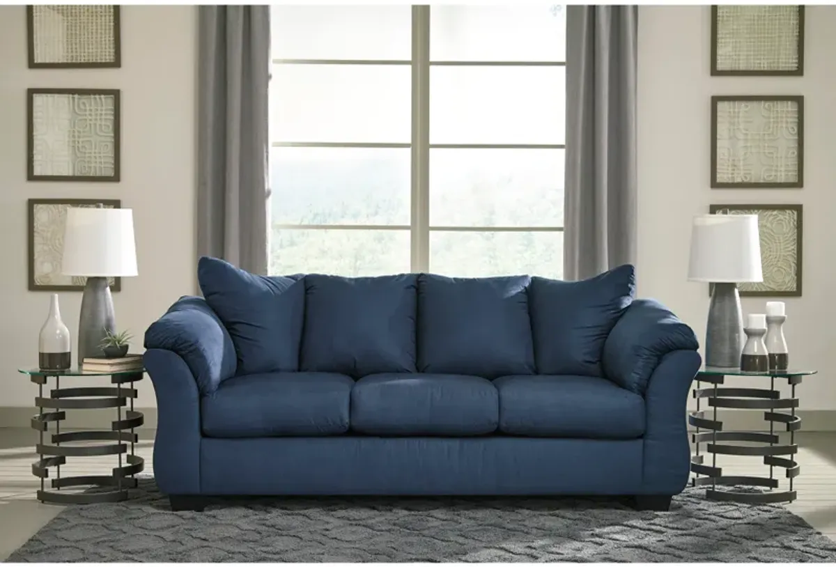 Blue Darcy Sofa